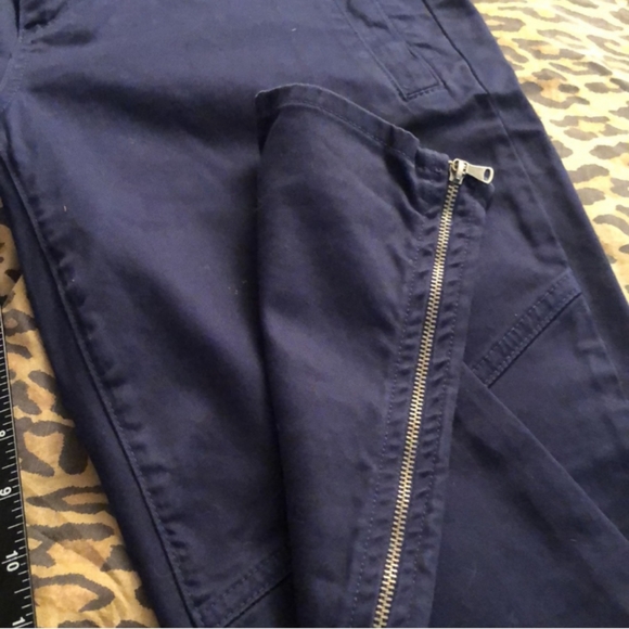 Paige MARLEY Skinny Zip moto pants, 31 - Picture 13 of 14